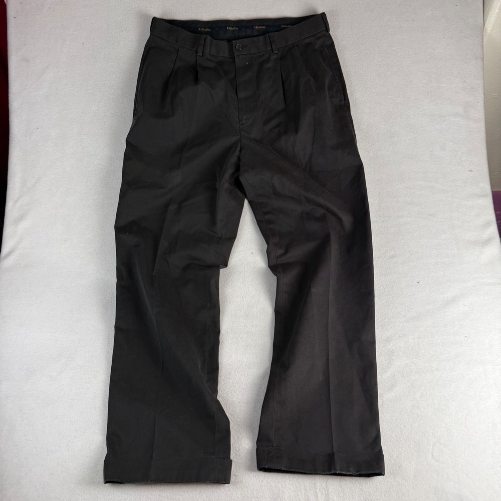 Brooks‎ Brothers Advantage Chino Elliot Pleated Pants Mens 36x32